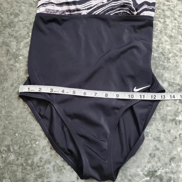 Nike One Piece Swimsuit Marble Design - Picture 9 of 9